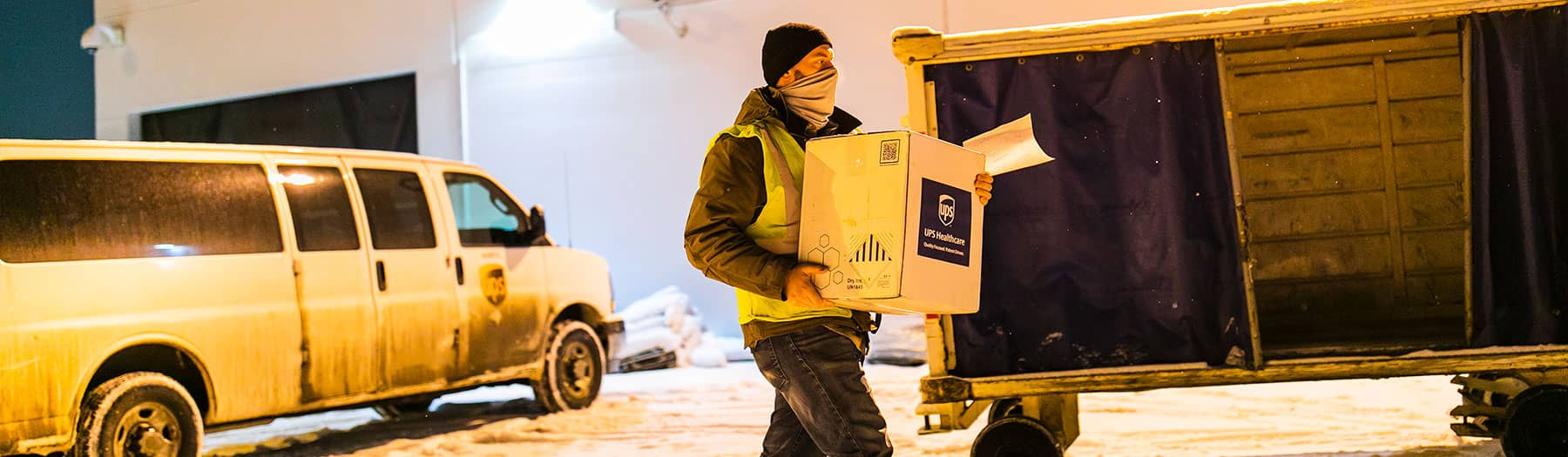 BlackWing client Alaska Air Cargo delivers first COVID-19 vaccines in the state of Alaska.