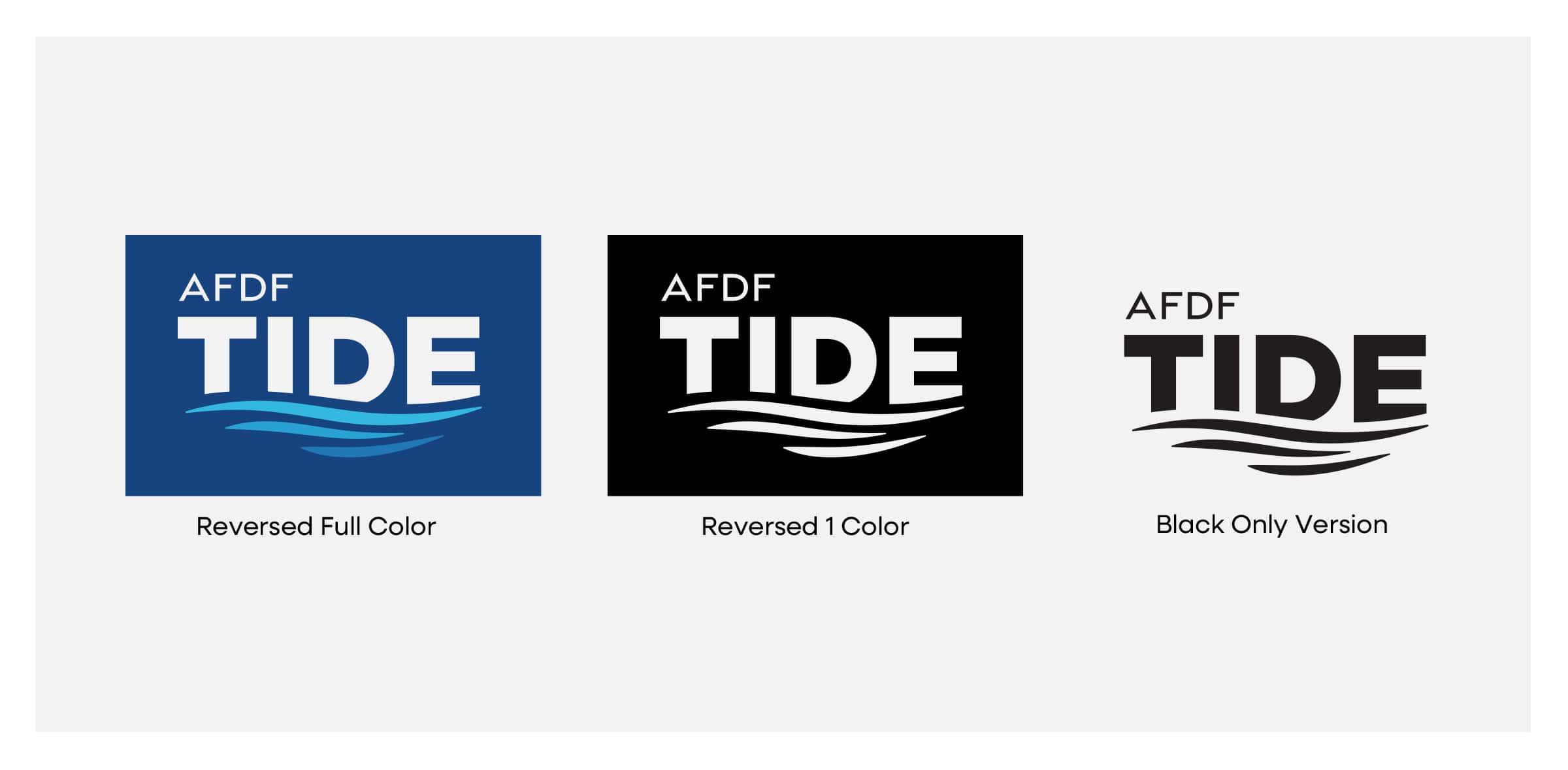 3 AFDF Tide Logos 3 AFDF Tide Logos