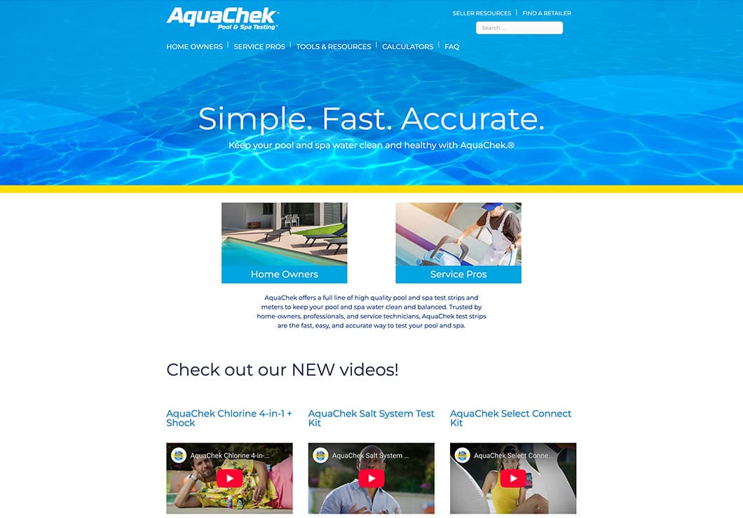 aquachek.com 2018