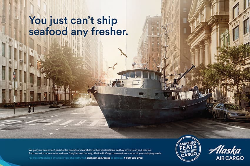 You just can't ship seafood any fresher.