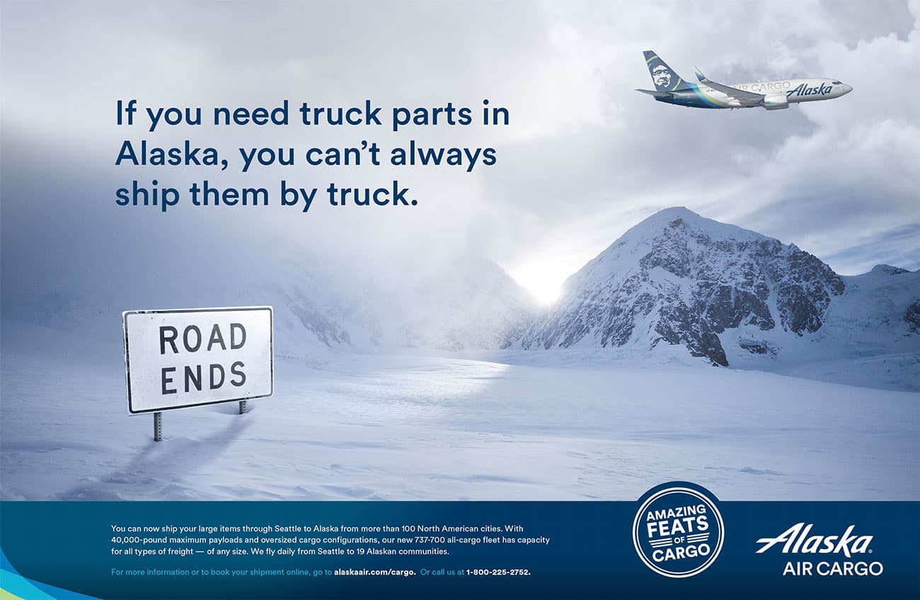 Road Ends - Alaska Air Cargo